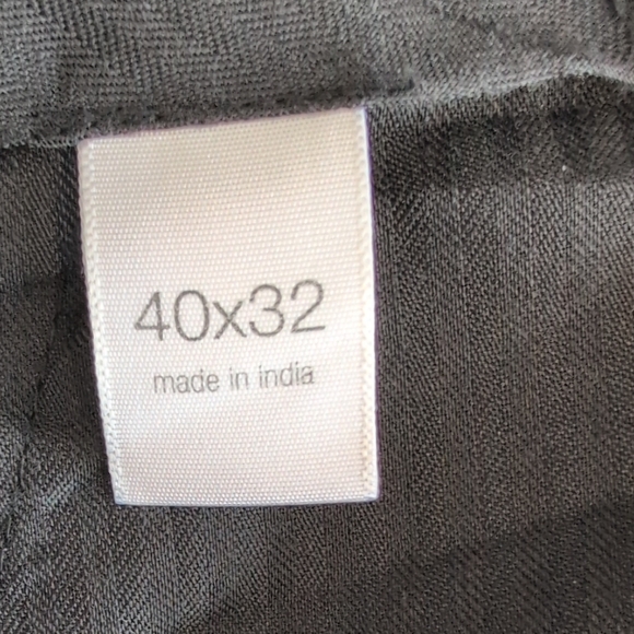 Apt. 9 Men's Black Wool Dress Pants 40x32      P180 - Picture 9 of 11